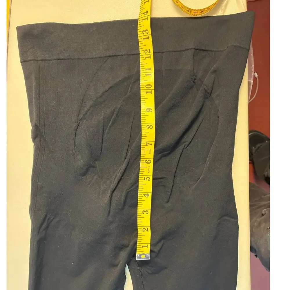 Blanqi Black Belly‎ Support Maternity Tights Leggings Size S